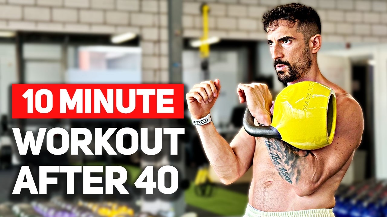 10-Minute Beginner Kettlebell Workout - (FOLLOW ALONG)