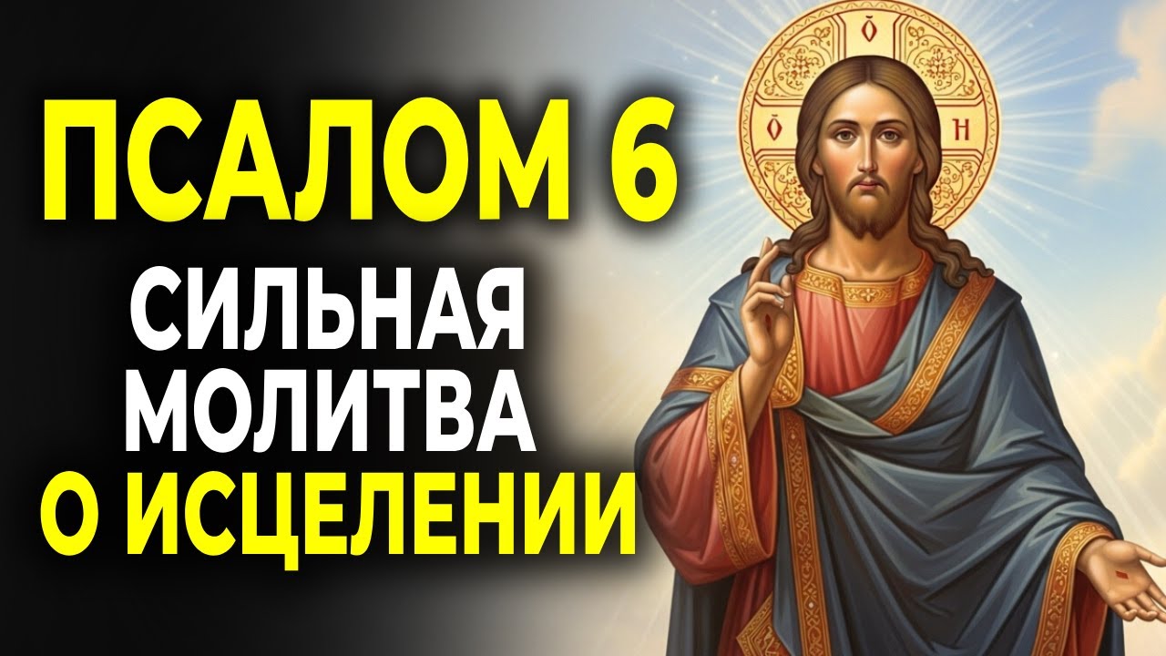 ПСАЛОМ 6: МОЛИТВА ОБ ИСЦЕЛЕНИИ ОТ БОЛЕЗНЕЙ И ДУШЕВНОЙ БОЛИ
