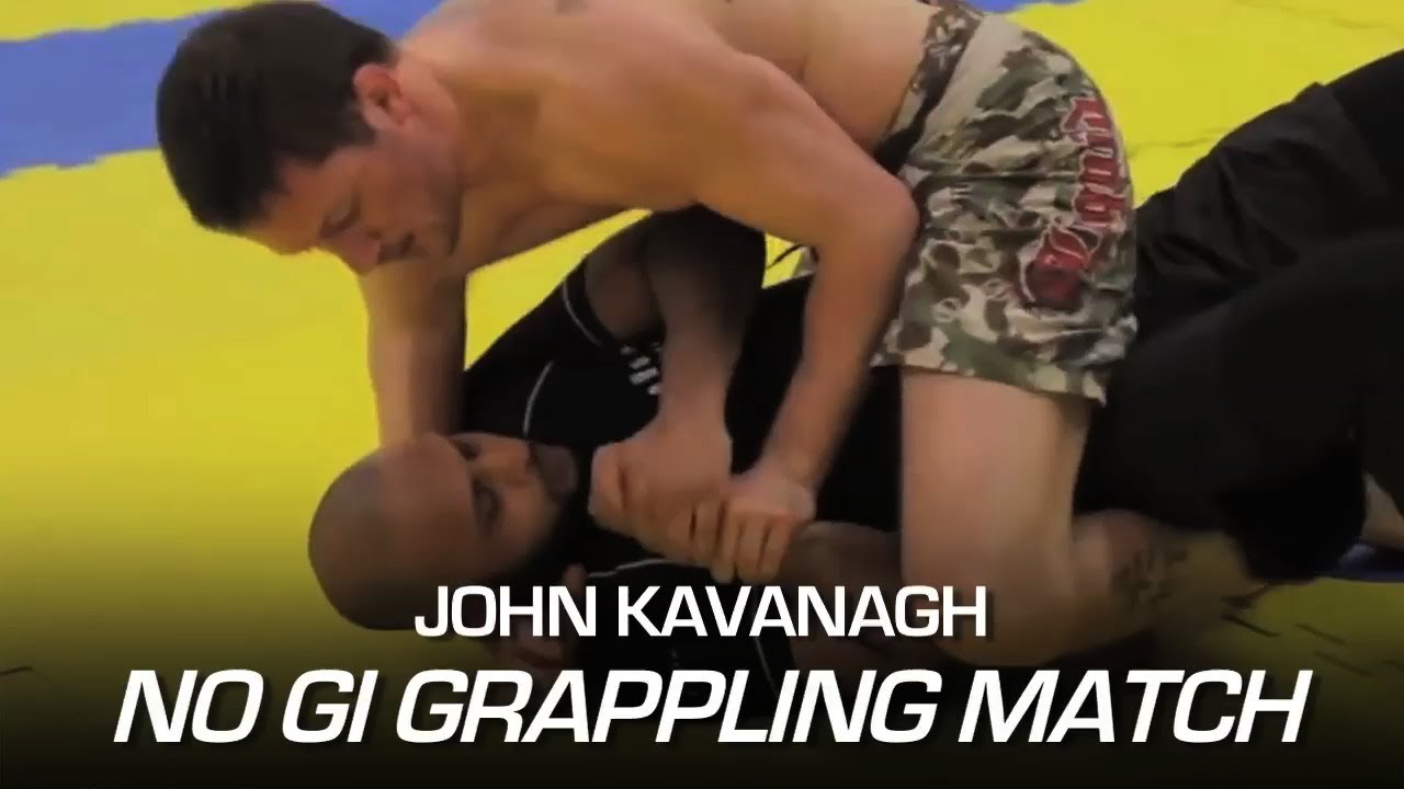 Conor McGregor's MMA Coach John Kavanagh - No Gi Grappling Match (2010)