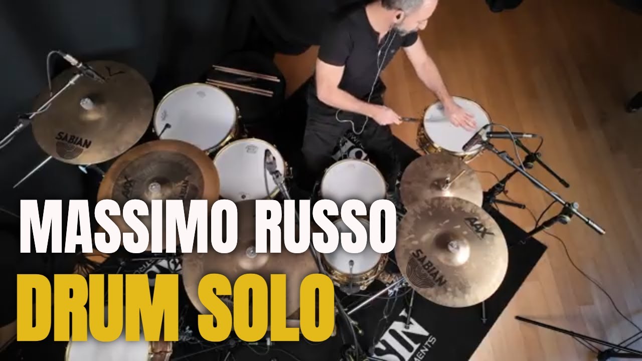 MASSIMO RUSSO DRUM SOLO | SCHAGHERL DRUMS