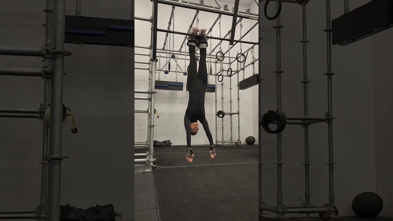 Aerialist Body Conditioning - Ankle Hang Sit-ups Exercise