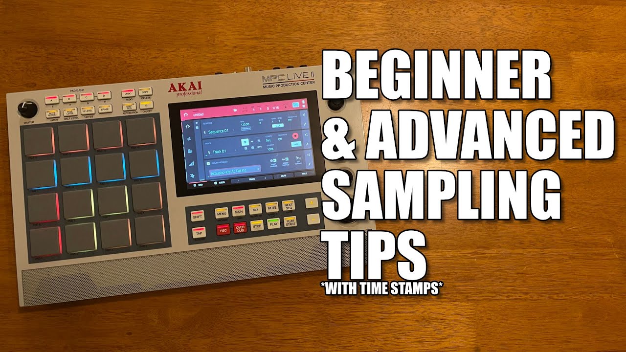 Советы по сэмплированию AKAI MPC Live II! Для начинающих и продвинутых