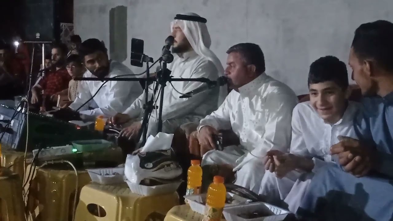 المداح ياسين محمد الفيصل و ملا صباح (في قريه عمركان)