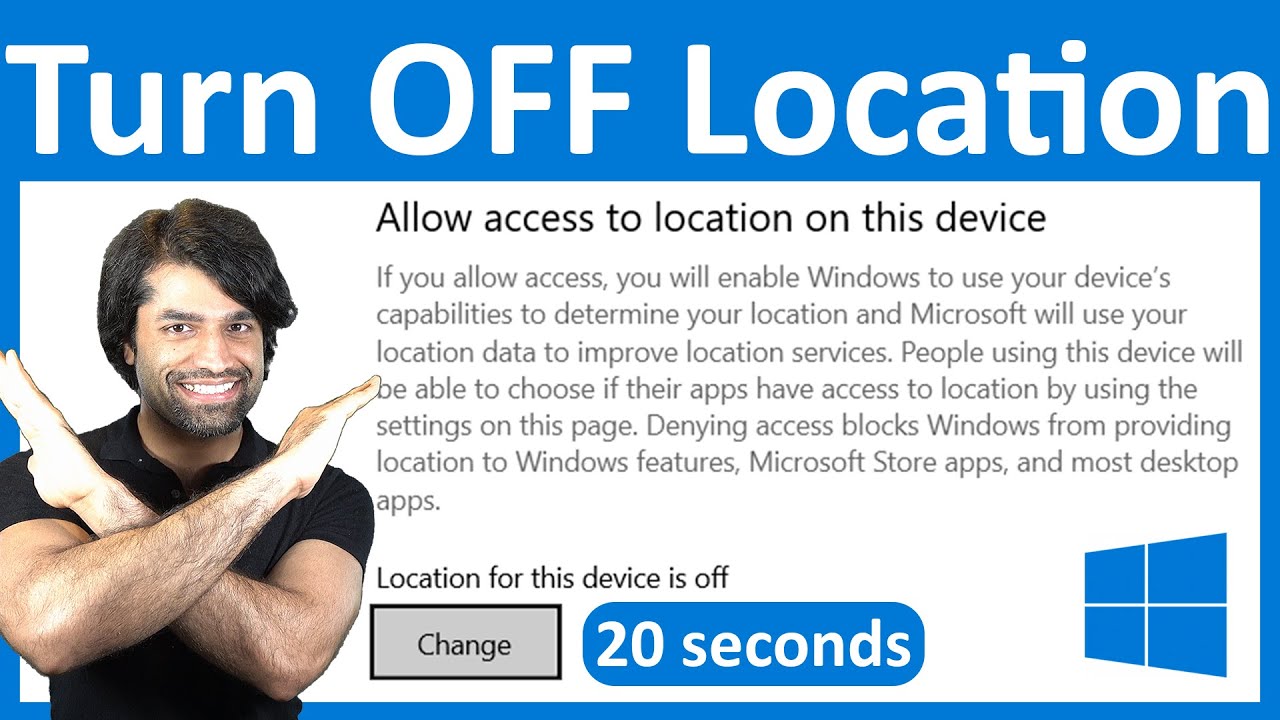 How to Turn OFF Location on Windows 10