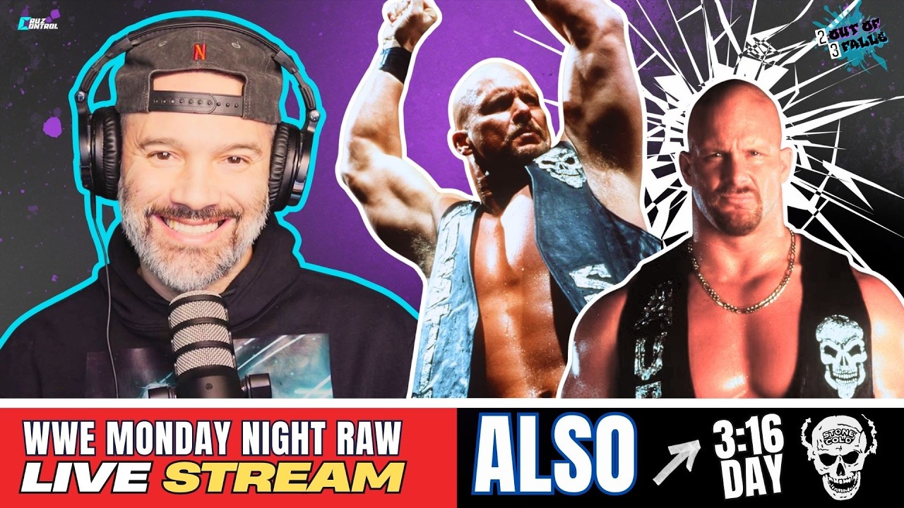 🟣 WWE Monday Night Raw LIVE STREAM! PLUS Celebrating Stone Cold Steve Austin on 3:16 DAY!