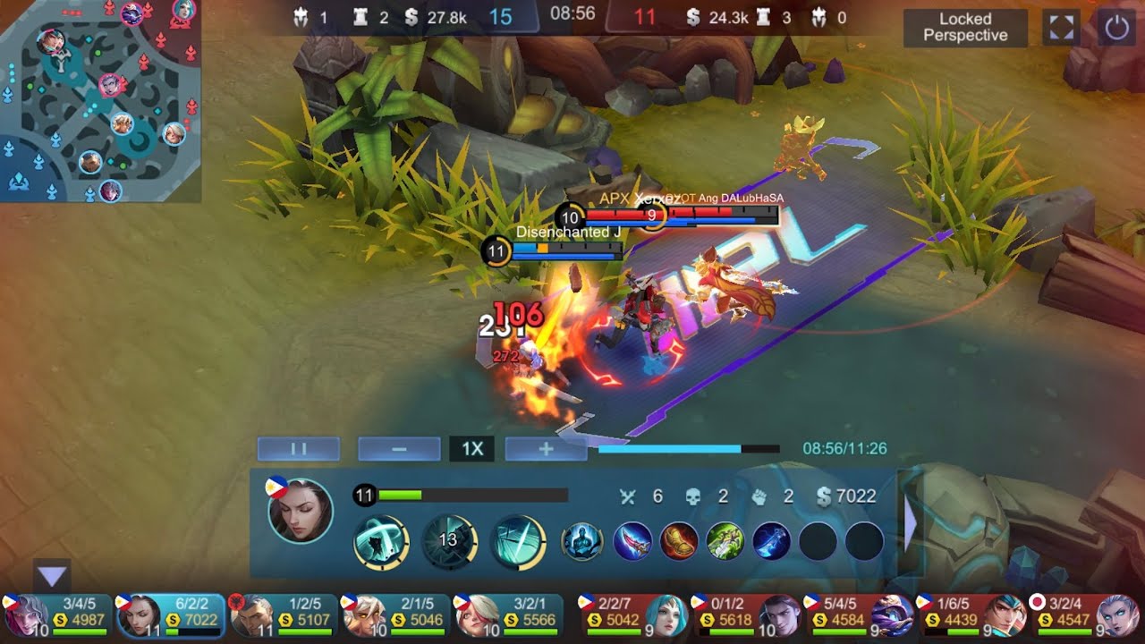 Benedetta MPL Skin Gameplay