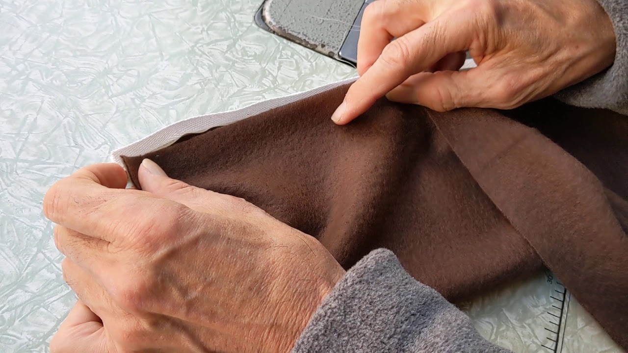 ミシンおじさんのファスナーマフラーとお風呂用三角ポーチ