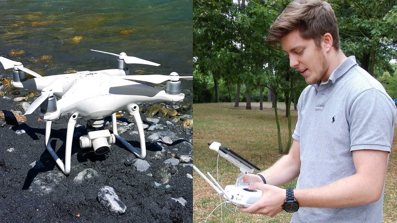 DJI Phantom 4 - MON PREMIER VOL !