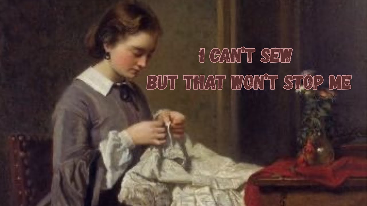 Attempting to make Cathie’s dress from The Heiress