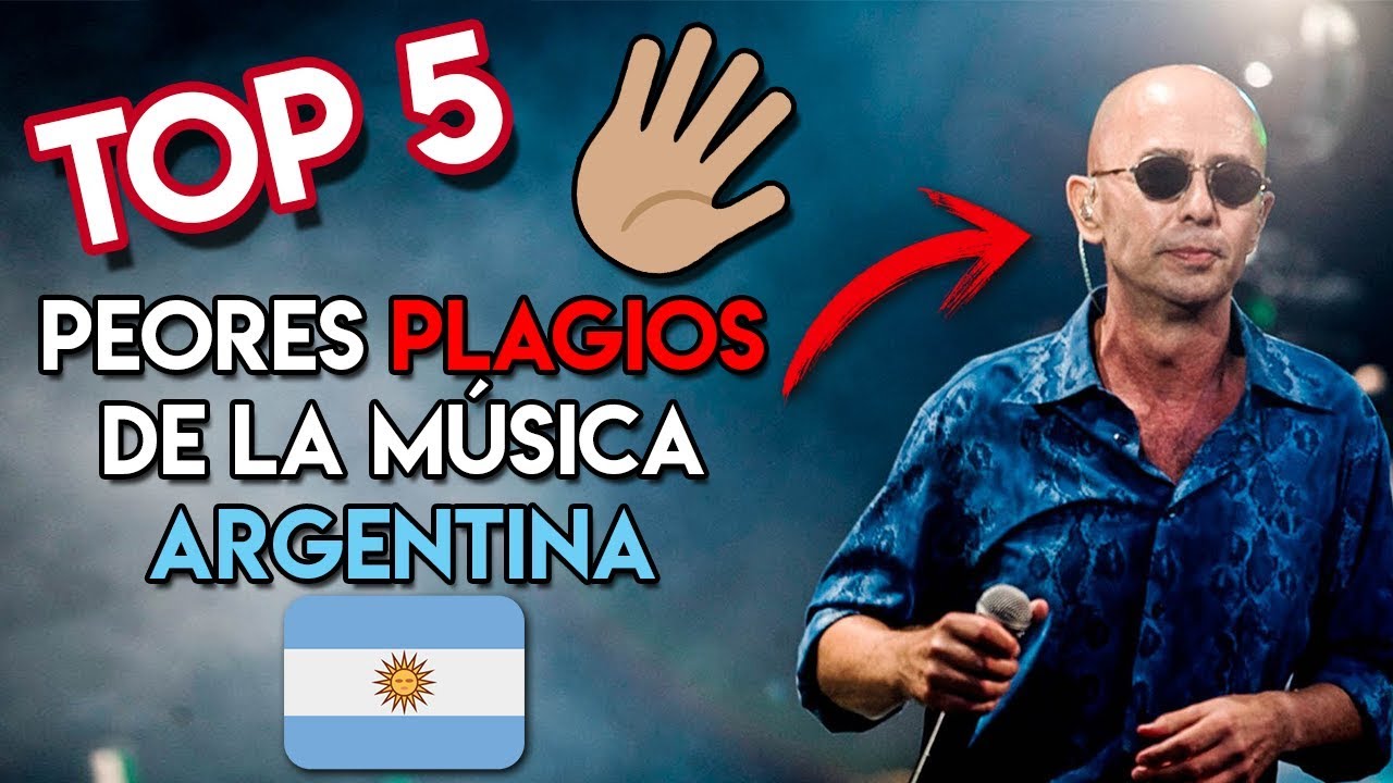 #TOP5: PEORES PLAGIOS de la MUSICA ARGENTINA | El #1 no tiene cara! | *revelados*