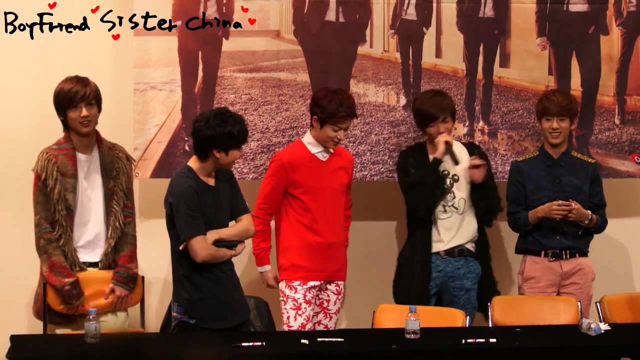 [BFsister] 130224 보이프렌드 명동 팬싸인회 (MyeongDong Fansign) Ending