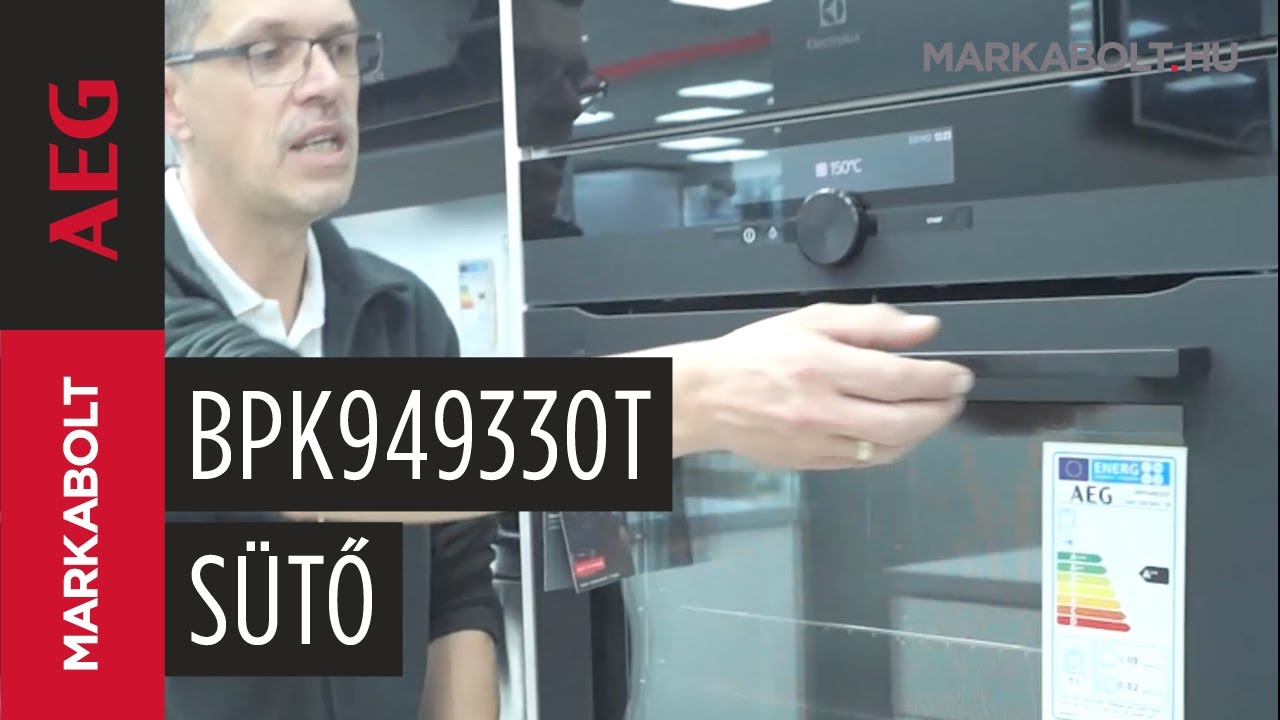 AEG BPK949330T be&eacute;p&iacute;thető s&uuml;tő &ndash; M&aacute;rkabolt.hu