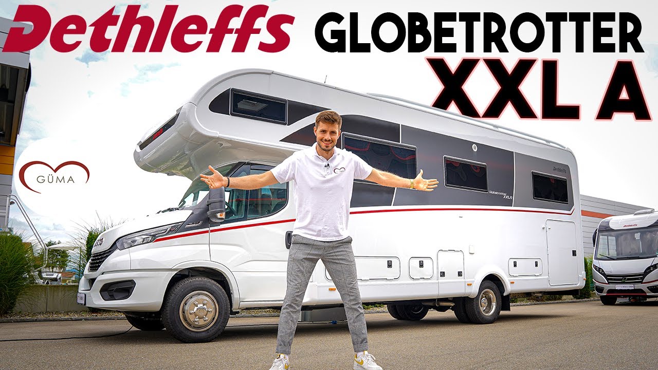 😱Der neue Dethleffs Globetrotter XXL A 9000-2 EB 2022 | Iveco Alkoven Wohnmobil  | Neuheiten GÜMA TV