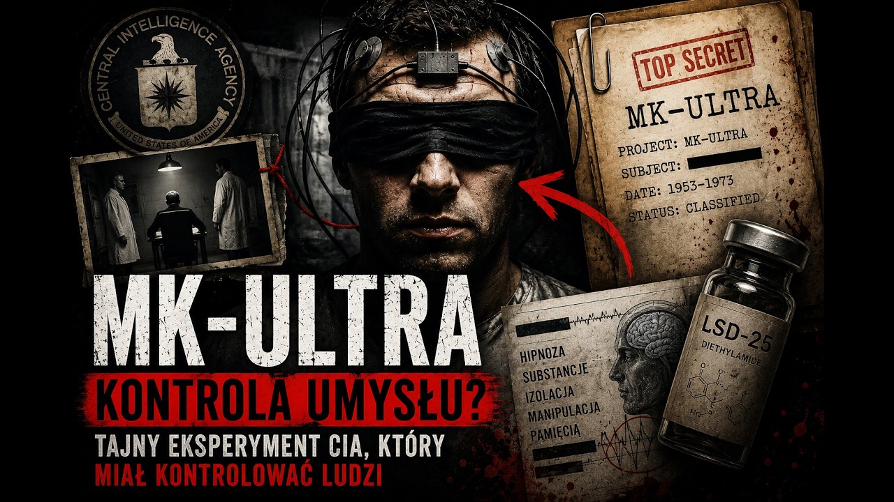 MK-Ultra &ndash; tajny eksperyment CIA, kt&oacute;ry miał kontrolować ludzi