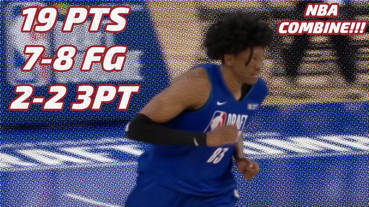 Jalen Williams NBA Combine Scrimmage 5.20.22 | 19pts (7-8FG, 2-2 3pt, 3-3FT) 4Reb 1Ast 1Stl 1Blk 1TO
