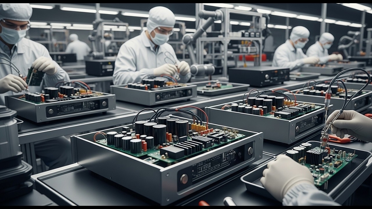 How High End Amplifiers Are Made Inside a Modern Factory