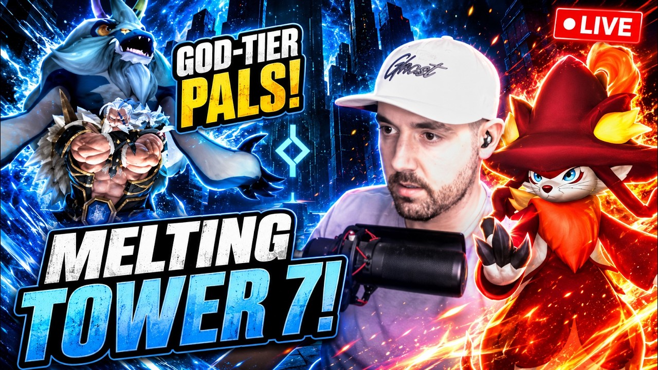 Tower 7 Hard Mode (First Attempt) & Oil Rig Raids | Palworld