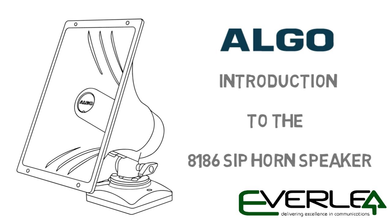Algo 8186 IP Horn Speaker
