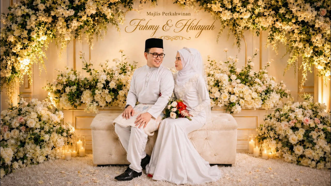 Kawen dah member aku! | Majlis Nikah Fahmy & Nurul