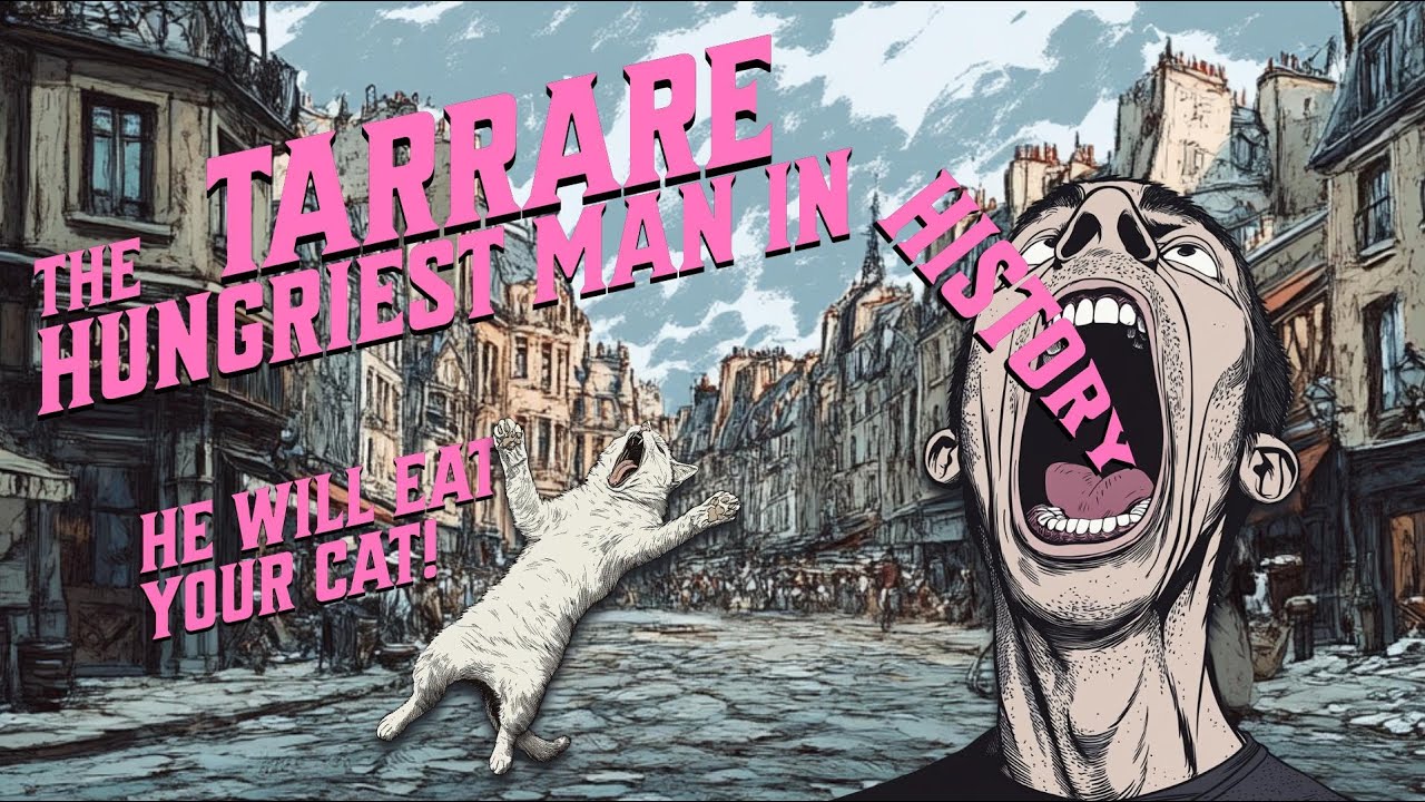 Tarrare, the Hungriest Man in History. He eats cats too!