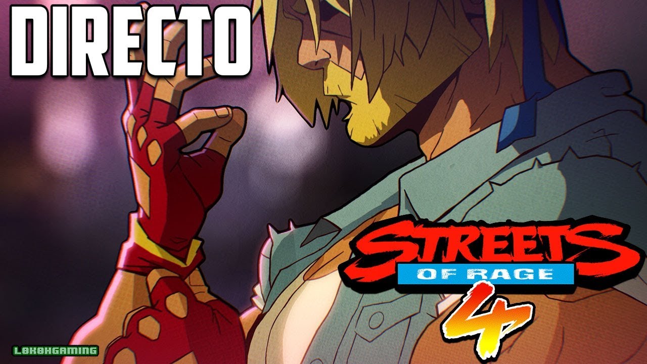 Street Of Rage 4 - Directo 1# - Español - Impresiones - Juego Completo - Cooperativo - Xbox One X