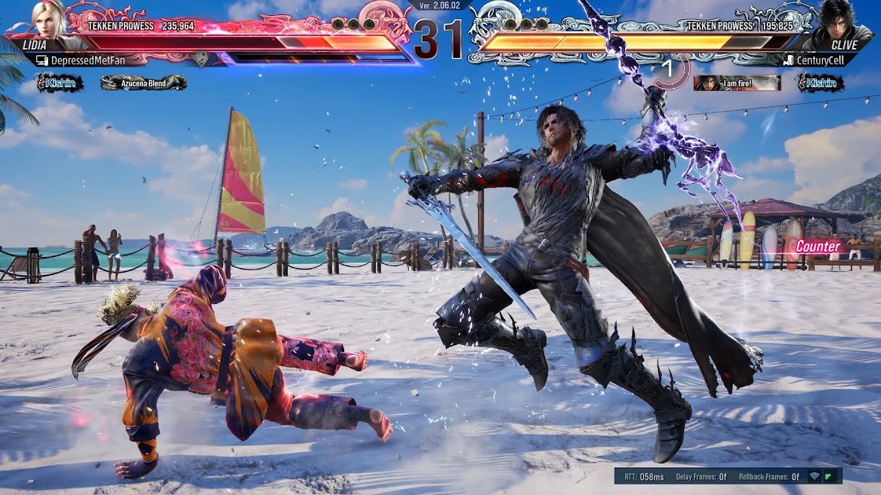 Tekken 8 Lidia vs Clive 11-3-25