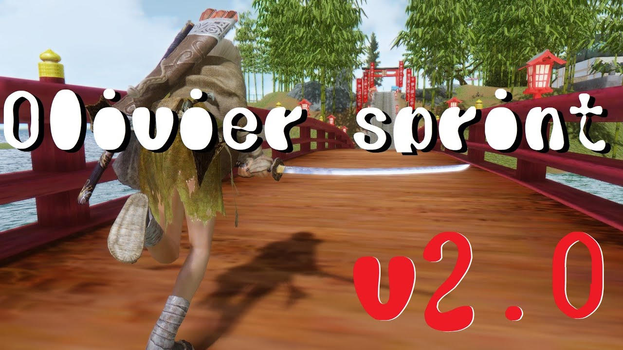 【Skyrim LE SE】Olivier sprint v2.0【mod】