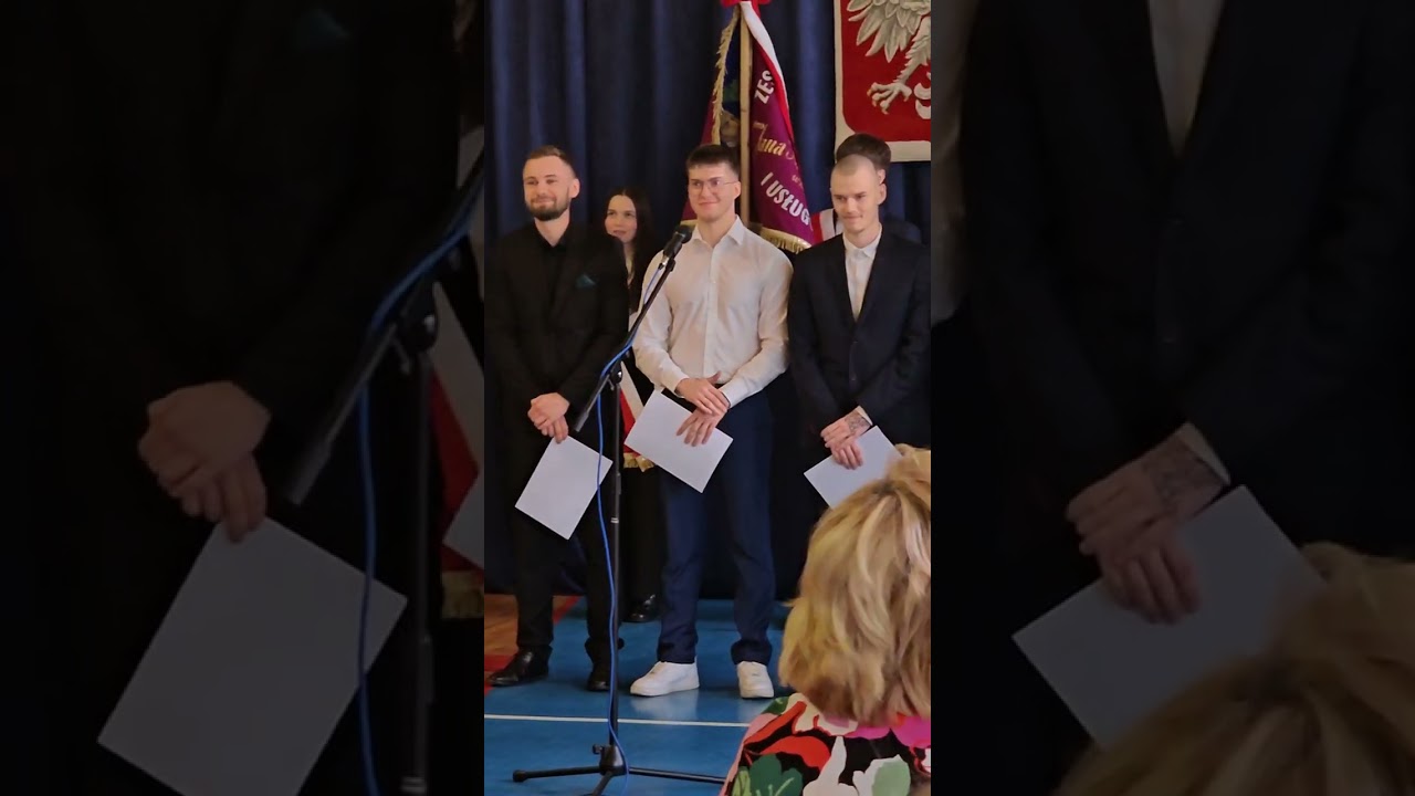 2024r.04.26 ZSHiU Bolesławiec. Pożegnanie 5 klasistów