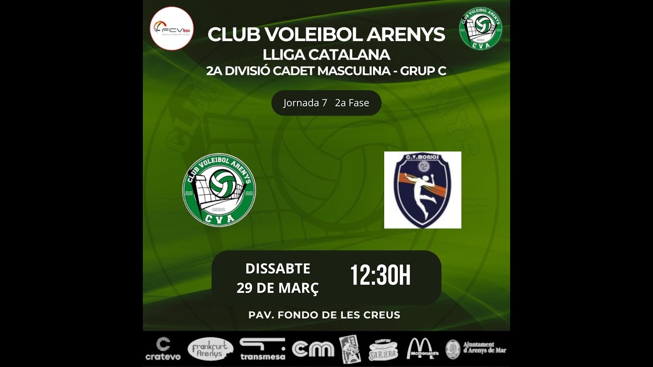 CV ARENYS - CV MONJOS