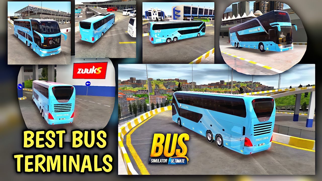 🚚Best Bus Terminals In Bus Simulator Ultimate 🏕 | Bus Gameplay
