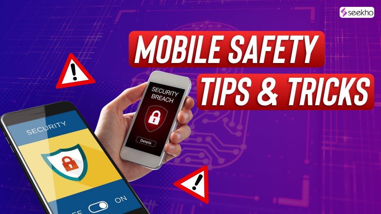 Mobile Safety Tips and Tricks🔒 5 *MUST KNOW* Security Steps #mobiletricks #seekho