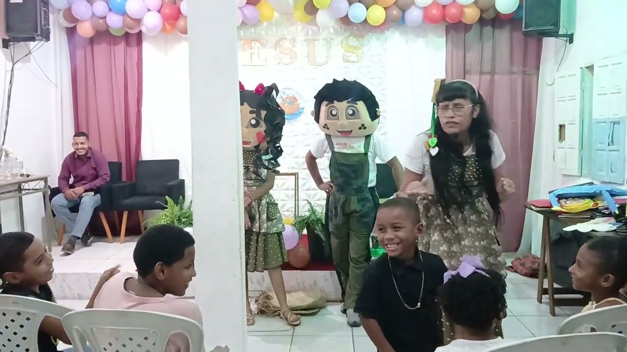 1° parte a Arca de Noé ministração Cleo Kids Geração de Samuel. 