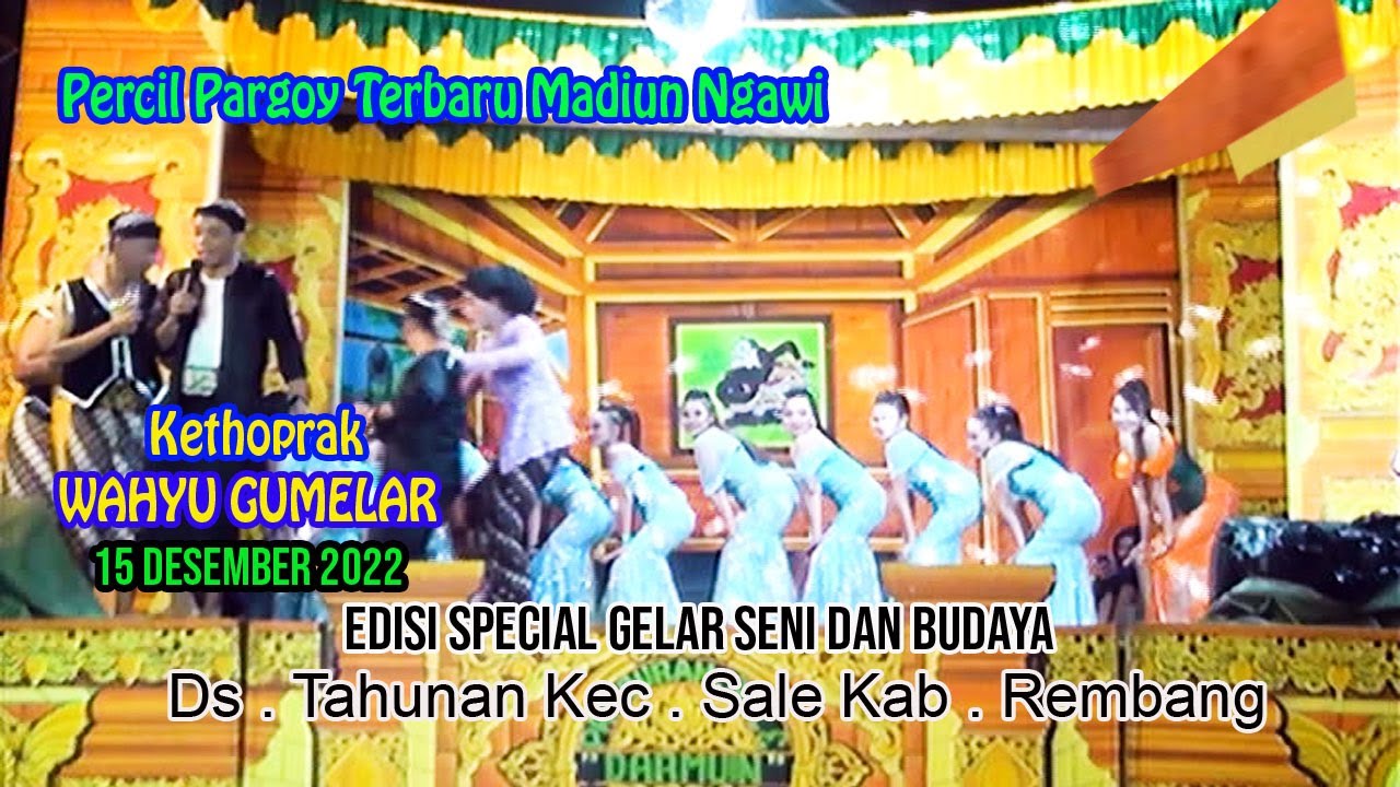 Percil Cs Terbaru 15 Desember 2022 & Tamansari Wahyu Gumelar Gelar Seni & Budaya Ds.Tahunan Kec.Sale