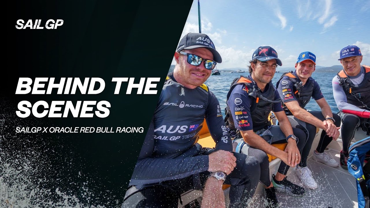 Max Verstappen and Sergio Perez Go Sailing | SailGP