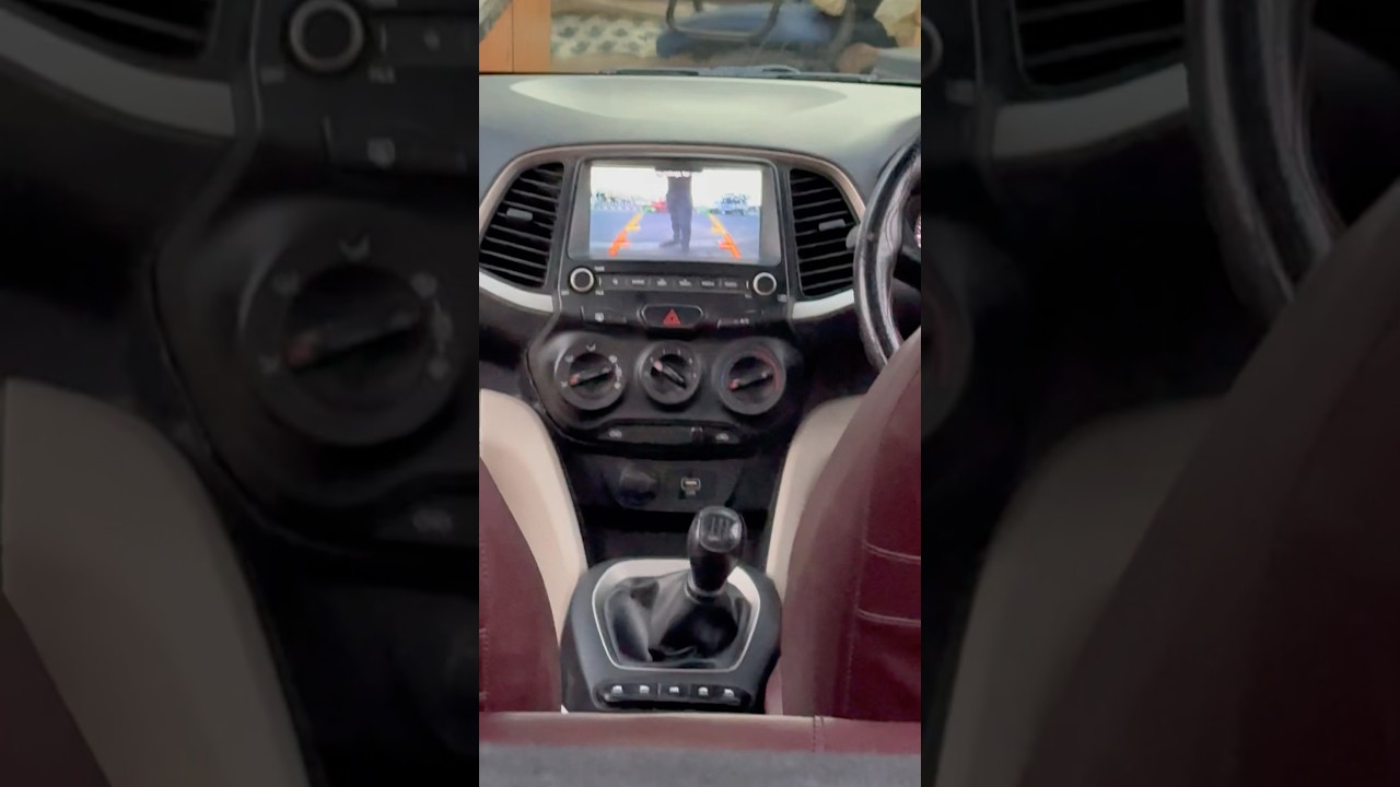 Santro Car Back Camra Install 