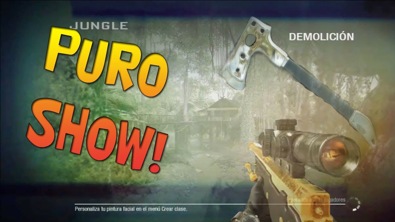 L96 de Oro + Tomahawk = PURO SHOW! Black Ops