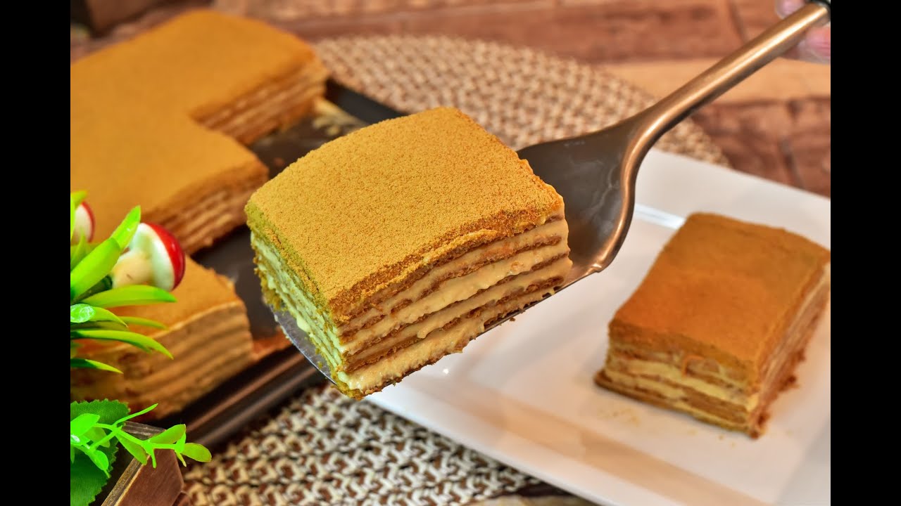 كيكة لاتيه البارده تابعوها باطيب طريقة  وطعم خرااافي ومميز Latte Cake