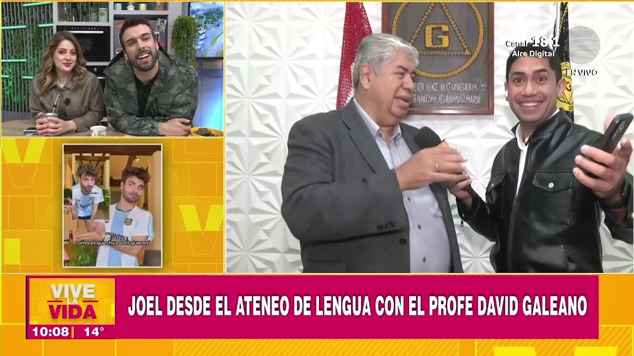 ¡Un influencer argentino afirma que el idioma guaraní no es paraguayo! Joel desde el Ateneo Guaraní