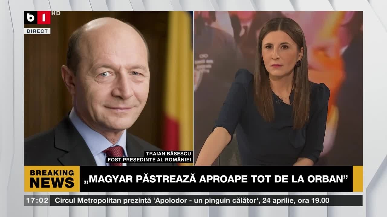 POLITICA ZILEI. BĂSESCU: &bdquo;MAGYAR păstrează aproape TOT de la ORBAN. Vrea doar banii UE&rdquo; P3/3