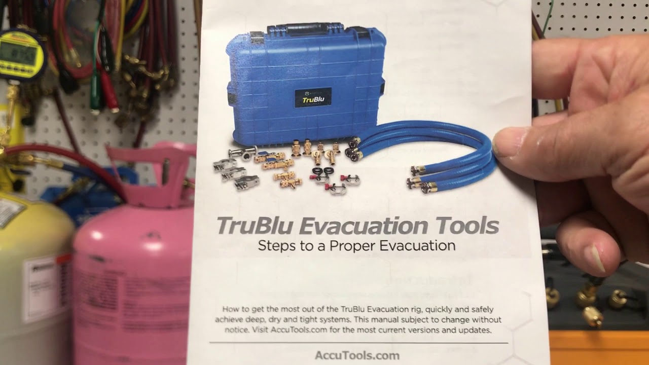 Tool Review Accutools TruBlu Evacuation Kit Vacuum Pump Test Part 1