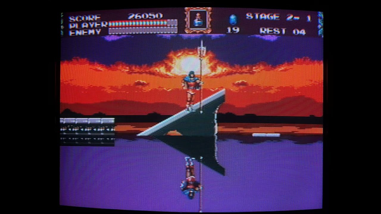 CRT Gaming 📺 Castlevania Bloodlines (Genesis/Mega Drive)