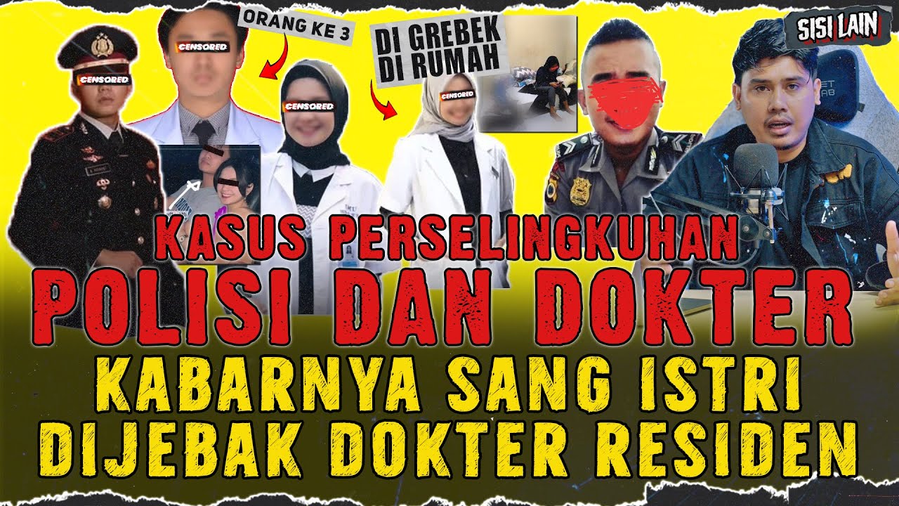Viral !! DOKTER CANTIK ISTRI POLlSl SELINGKUH SAAT SUAMI SEDANG PENDIDIKAN