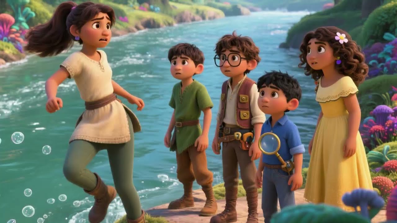 ¡El Secreto del Jardín Mágico! 🌳 ¿Podrán los 5 hermanos cruzar el puente? 🍭✨