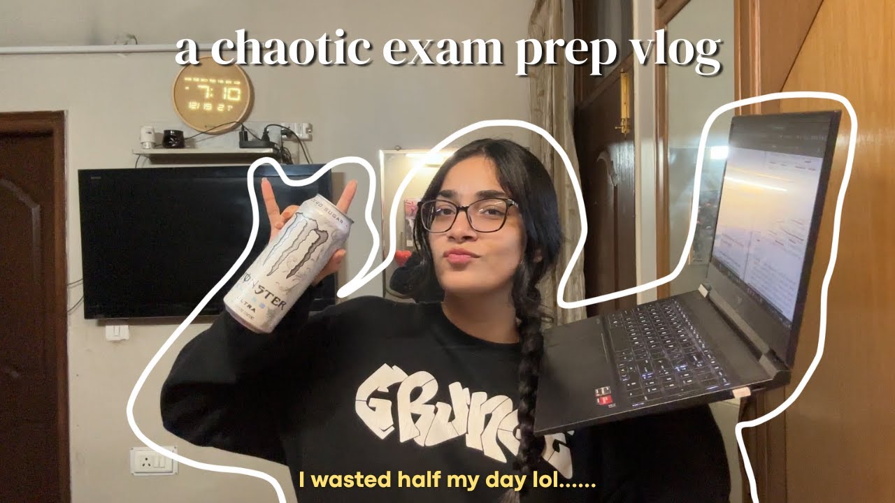 the most unserious exam prep I've done turned into the best exam I ever took! 😗