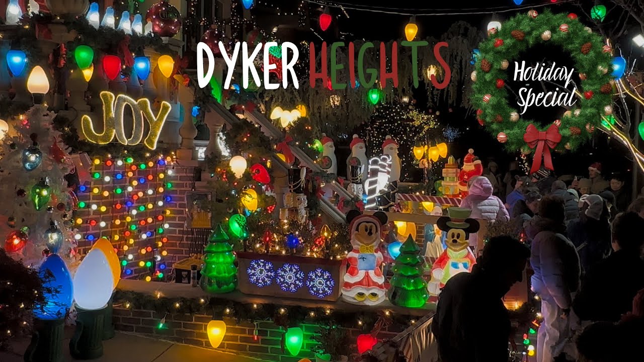 Brooklyn's Dyker Heights Christmas 2025: You WON'T BELIEVE These Lights! ** HOLIDAY SPECIAL**🎄