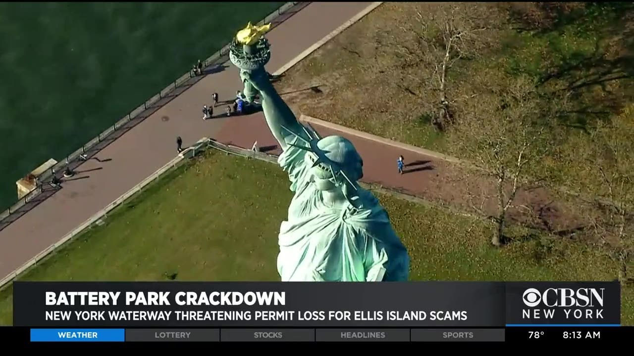 Crackdown On Statue Of Liberty Scams