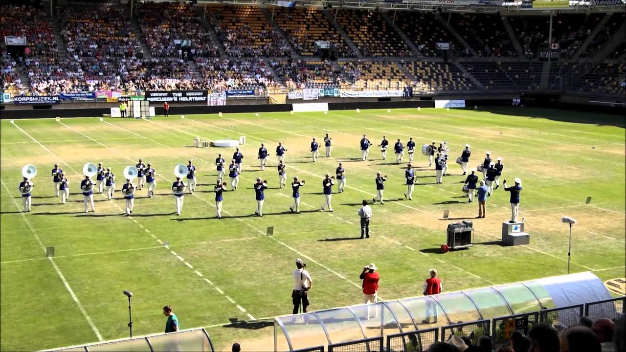 WMC 2013 Show World division Gold Medal Euroband Rotterdam