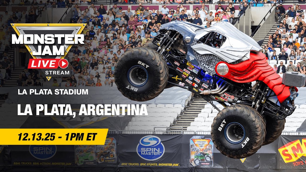 Monster Jam: La Plata, Argentina - 1 (Evento completo) | 13 de diciembre de 2025
