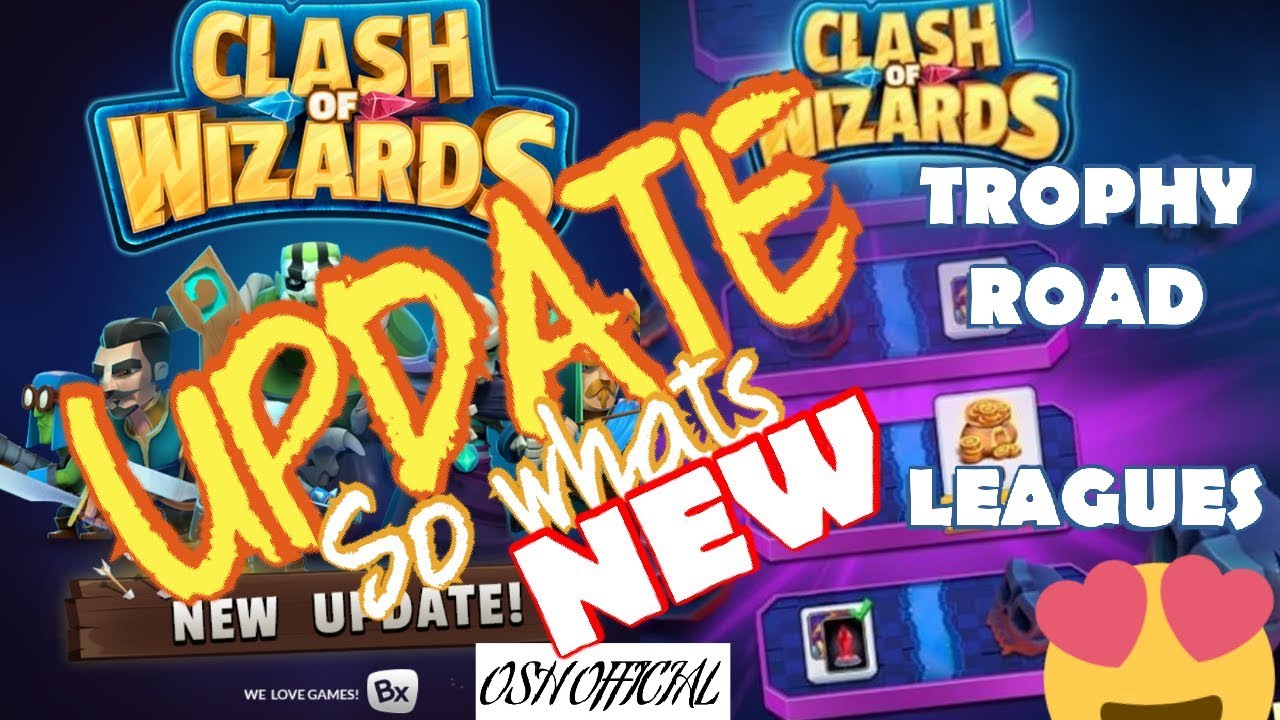 CLASH OF WIZARDS UPDATE Let's have a look what's NEW!!