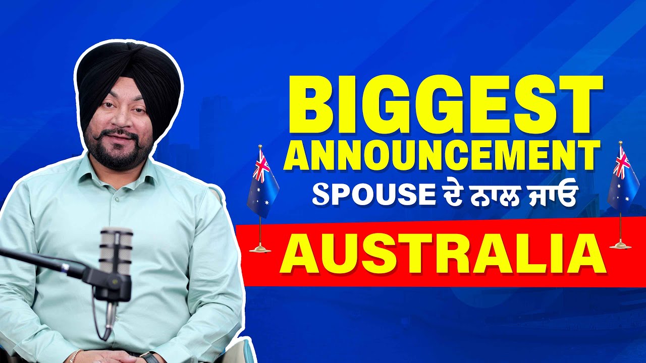 Biggest Announcement | Australia Student Visa with Spouse | No Old Funds